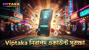 Viptaka-এর এনক্রিপশন সিস্টেম একাউন্ট নিরাপত্তায় সহায়তা করে।