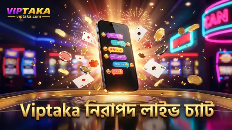 Viptaka এর নিরাপদ লাইভ চ্যাটে দ্রুত সাড়া পাওয়া যায়
