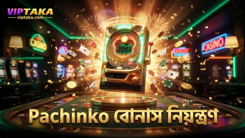 Pachinko বোনাস রাউন্ডে বস্তুর পতন নিয়ন্ত্রণ গুরুত্বপূর্ণ।