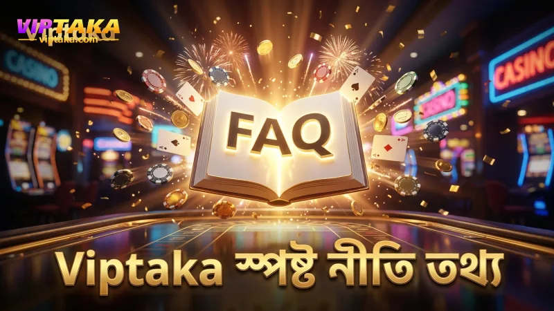Viptaka-র জিজ্ঞাসিত প্রশ্নাবলী থেকে স্পষ্ট খেলার নীতিমালা