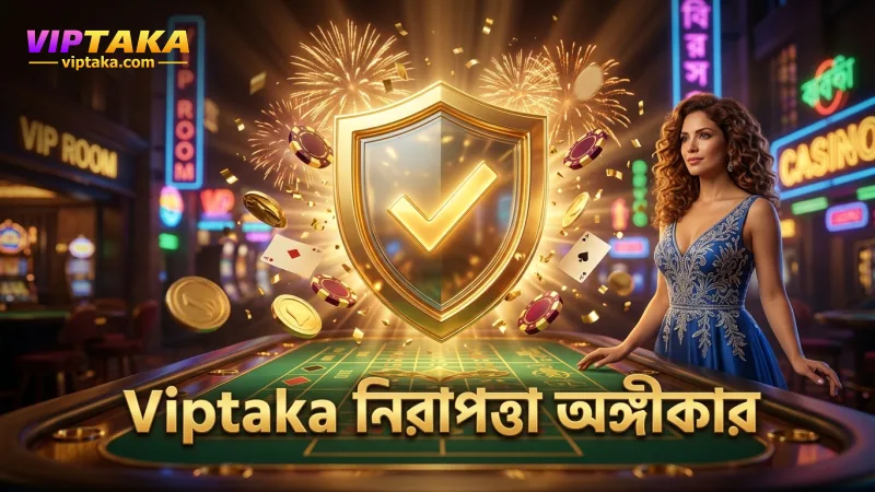 নিরাপত্তা ও দায়িত্বশীল গেমিংয়ে Viptaka-র প্রতিশ্রুতি