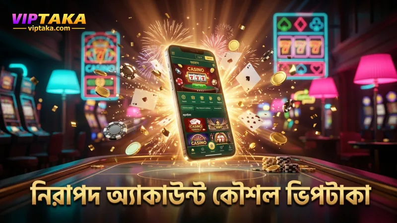 ফ্রি স্পিন কৌশলে ভিপটাকার নিরাপদ অ্যাকাউন্ট ব্যবস্থাপনা অনুসরণ করুন