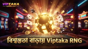 Viptaka-র RNG গেমের ন্যায়বিচার নিশ্চিত করে, বিশ্বাসযোগ্যতা বাড়ায়।