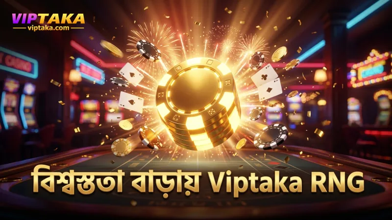 Viptaka-র RNG গেমের ন্যায়বিচার নিশ্চিত করে, বিশ্বাসযোগ্যতা বাড়ায়।