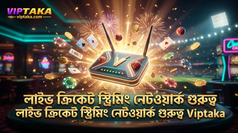 লাইভ ক্রিকেট স্ট্রিমিং-এ বাফারিং এড়াতে নেটওয়ার্ক গুরুত্বপূর্ন।