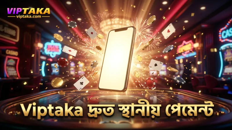 Viptaka-তে স্থানীয় পেমেন্টে দ্রুত জমা সুবিধা