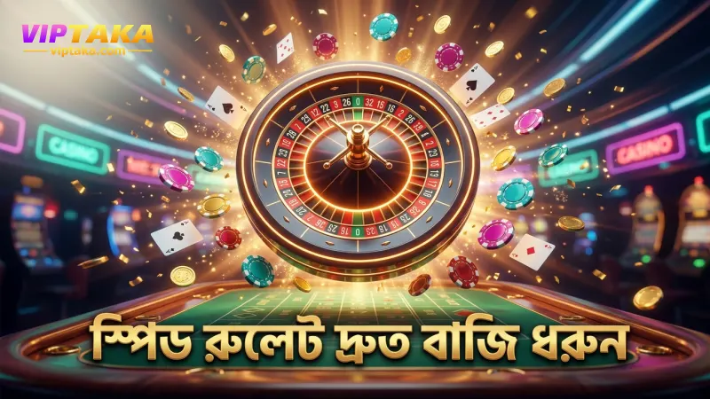 স্পিড রুলেট খেলার দ্রুত বাজি ধরার সময় ব্যবস্থাপনা।