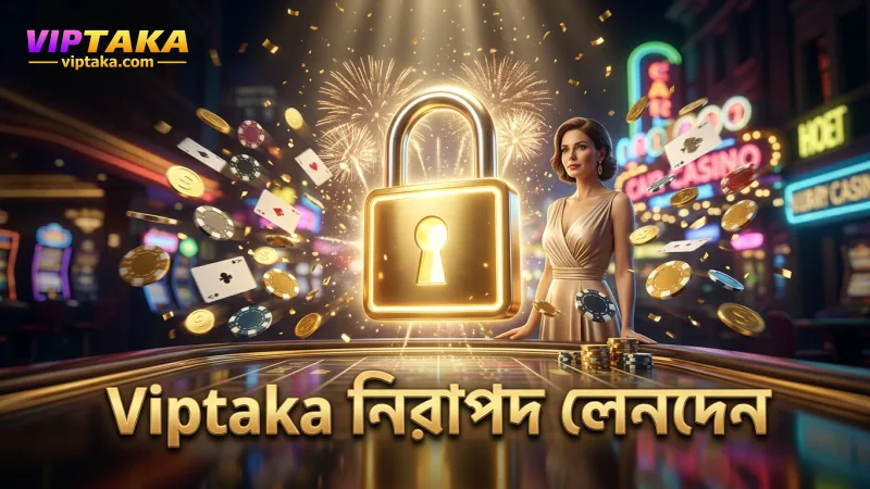 নিরাপদ লেনদেন এবং লাইভ ডিলারের স্বচ্ছতা নিশ্চিত করে Viptaka