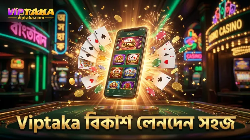 Viptaka ডিপোজিটের জন্য বিকাশের মাধ্যমে সহজ লেনদেন