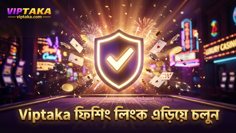 ফিশিং লিংক এড়িয়ে Viptaka লগইন নিরাপদ রাখুন