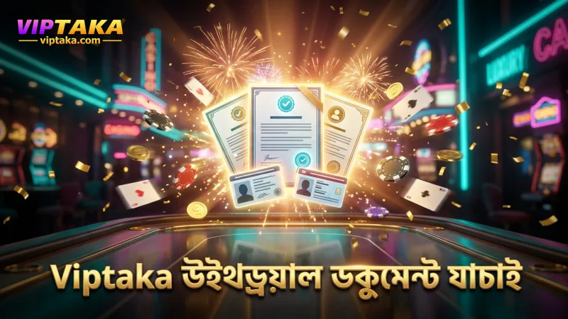 Viptaka উইথড্রয়াল প্রক্রিয়ায় প্রয়োজনীয় ডকুমেন্ট যাচাই।